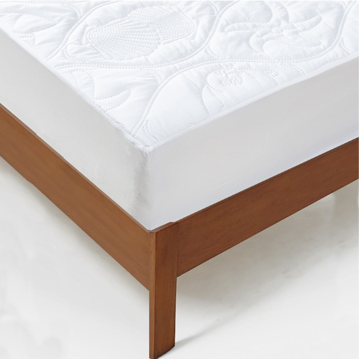 fitted 14 18 deep white king size cest stunnie mattress protector 100 waterproof soft breathable cotton mattress cover noiseless mattress pad cover bedding linen home cristap pl